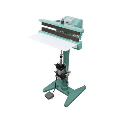 Sealera de pedal de pie DUOQI SFLJ-400 Máquina de sellado térmico directo con anchura de sellado de 15 mm