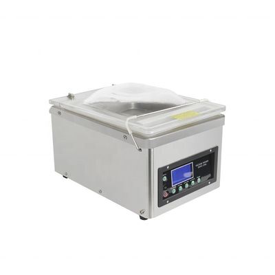 DQVC-260E Máquina de sellado al vacío de acero inoxidable de larga duración con panel digital