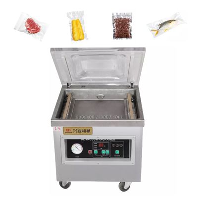 Tipo de mesa Máquina de embalaje comercial a vacío DZ-360 Sellador de vacío de doble cámara