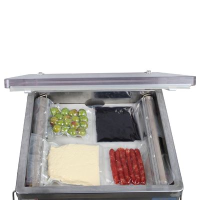 Tipo de mesa Máquina de embalaje comercial a vacío DZ-360 Sellador de vacío de doble cámara