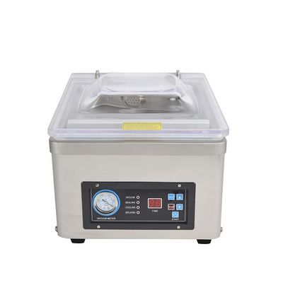 DUOQI DZ-260 Máquina de vacío de cámara única de acero inoxidable 304 de grado alimentario