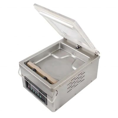 DUOQI DZ-260 Máquina de vacío de cámara única de acero inoxidable 304 de grado alimentario