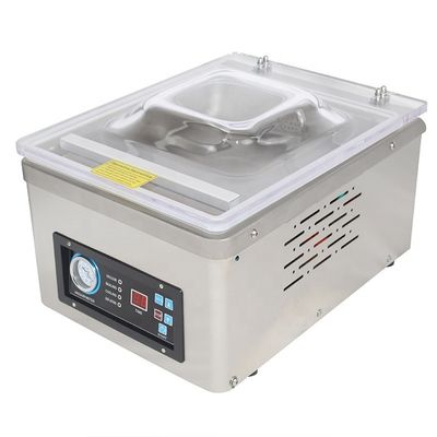 Máquina de embalaje de alimentos a vacío resistente a los químicos DZ-260D sellador de vacío de cámara única
