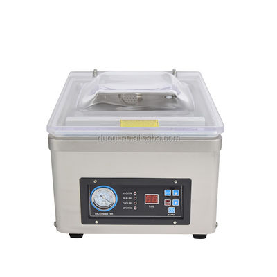 Máquina de embalaje de alimentos a vacío resistente a los químicos DZ-260D sellador de vacío de cámara única