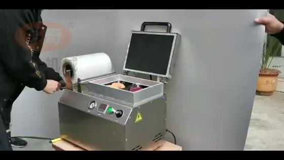 Máquina de embalaje a vacío para restaurantes DQVC240T Máquina de embalaje de piel de alta velocidad