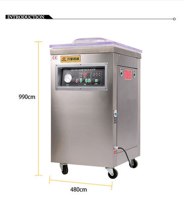 DUOQI DZ-400 Máquina de embalaje industrial con vacío Eficiencia energética Sellador de bolsas de vacío