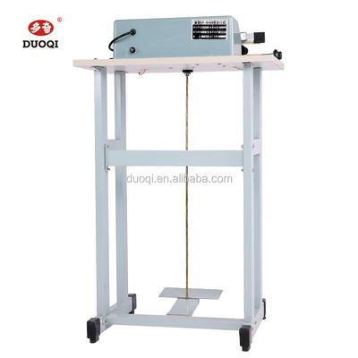 DUOQI SF-300 Pedal de pie de hierro Bolsa de plástico para alimentos sellador para sellar semiautomático