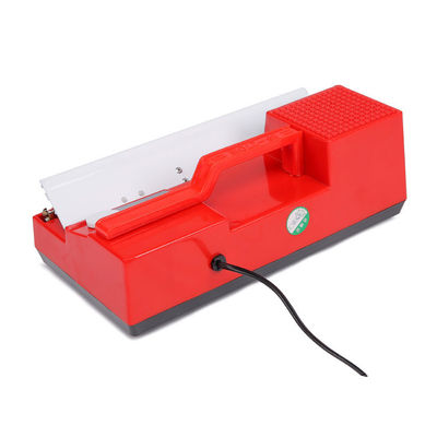 SF-270 Color Rojo Portátil Manual Prensa de mano de plástico sellador de 27cm cuerpo de plástico portátil