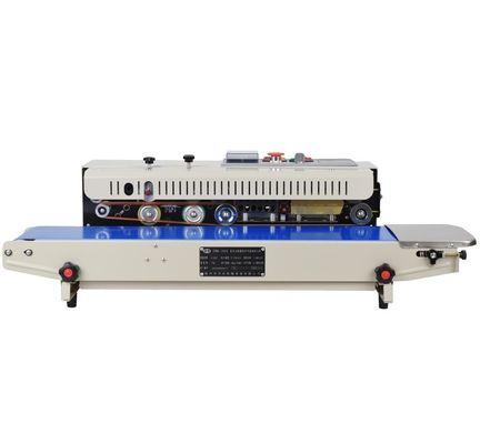 FRD-1000 Máquina de sellado de banda horizontal de impresión con tinta con tipo de embalaje 26 kg