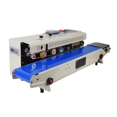 FRD-1000 Máquina de sellado de banda horizontal de impresión con tinta con tipo de embalaje 26 kg