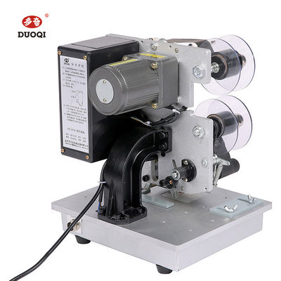 220 V DUOQI HP-241B Máquina de impresión de fecha de cinta eléctrica para codificación de fecha de vencimiento del lote