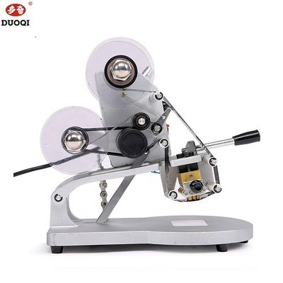 Fácil de operar DUOQI DY-8 Semi-automático batch fecha de caducidad máquina de impresión de código 2,6 kg