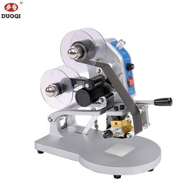 Fácil de operar DUOQI DY-8 Semi-automático batch fecha de caducidad máquina de impresión de código 2,6 kg