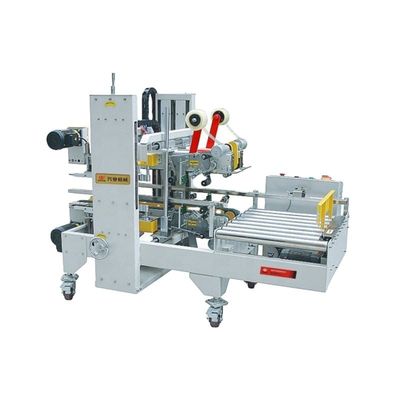 Embalaje de la caja con DUOQI FXJ-5050H Adhesivo automático Cartón Corner Sealer Box Edge Sealing Machine