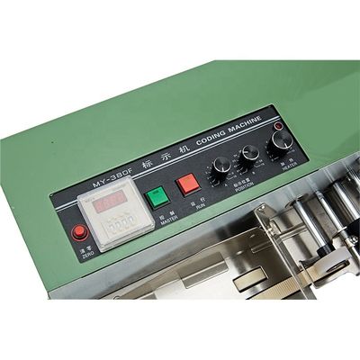 Máquina de impresión por prensas térmicas de alta velocidad MFG EXP de codificación de fechas para plantas de fabricación