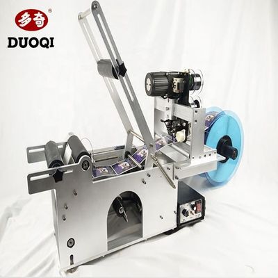 DUOQI MT-50 Máquina de etiquetado manual para botellas redondas de diferentes tamaños