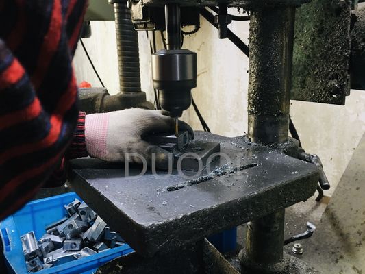 DUOQI DY-8 máquina de codificación de cinta de pulso manual de forma directa de calor con impresión de 2 líneas