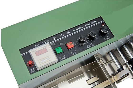 440 mm MY-380F Máquina de codificación de tinta sólida para codificación rápida y precisa de papel/tarjeta/etiqueta