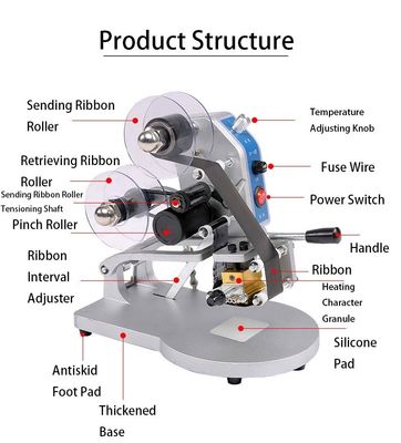Impresora automática portátil de inyección de tinta para tiendas de ropa Impresión de material Tinta Smart Features