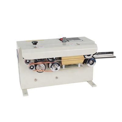 FR-550 máquina de sellado térmico fácil de operar banda de atmósfera sellador continuo para bolsa