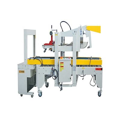 Máquina de sellado de cartón semiautomática de alta capacidad FXJ-5050 Máquina de sellado de cartón