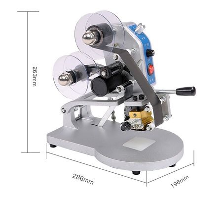 Máquina portátil de codificación manual de cinta de alta precisión Resistencia al calor