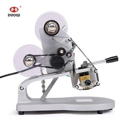 DY-8 máquina de impresión de cinta de sello caliente manual industrial para codificación de fecha de caducidad
