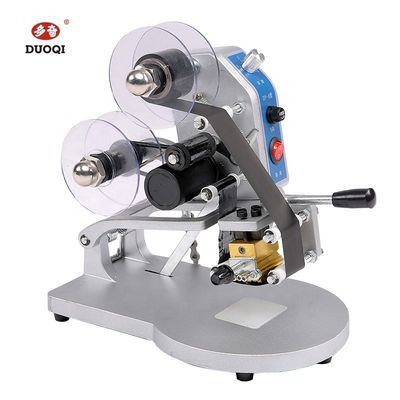 DY-8 máquina de impresión de cinta de sello caliente manual industrial para codificación de fecha de caducidad