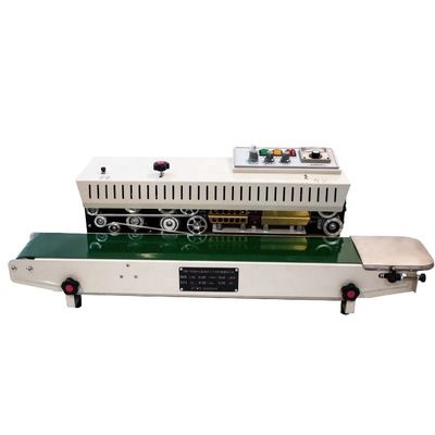 DUOQI FR-980 Máquina de coser bolsas de plástico automáticas con rueda de tinta con manguera encogida con sellado