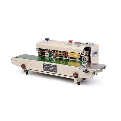 220 V/Hz DUOQI FR-770 Bolsas de plástico de papel de aluminio pintado Bolsa Máquina de sellado continuo para panel digital