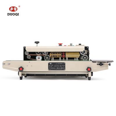 220 V/Hz DUOQI FR-770 Bolsas de plástico de papel de aluminio pintado Bolsa Máquina de sellado continuo para panel digital