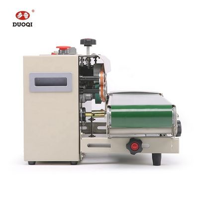 220 V/Hz DUOQI FR-770 Bolsas de plástico de papel de aluminio pintado Bolsa Máquina de sellado continuo para panel digital