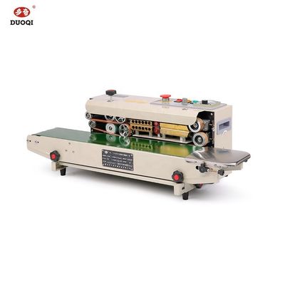 220 V/Hz DUOQI FR-770 Bolsas de plástico de papel de aluminio pintado Bolsa Máquina de sellado continuo para panel digital