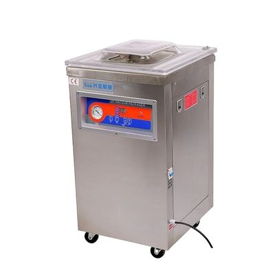 Sellador de vacío para el cuerpo de acero inoxidable de la serie 201 DUOQI ZF-400D para envases de película de 20 L/S
