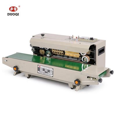 DUOQI FR900 Máquina de costura automática de manga de hierro para sellar automáticamente la mesa