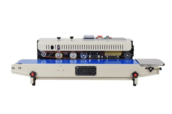 Máquina de sellado de bolsas de plástico de banda máquina de sellado continuo con tipo de accionamiento eléctrico