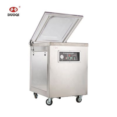 DUOQI DZ-600 sellador de vacío de cámara de acero inoxidable para bolsas de papel de aluminio 40m3/h Velocidad