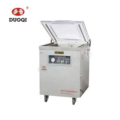 DUOQI DZ-600 sellador de vacío de cámara de acero inoxidable para bolsas de papel de aluminio 40m3/h Velocidad