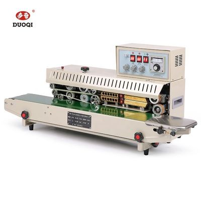 FR-980 Impresora de codificadores de tinta Máquina de sellado de embalaje de bolsas de plástico continuas verticales