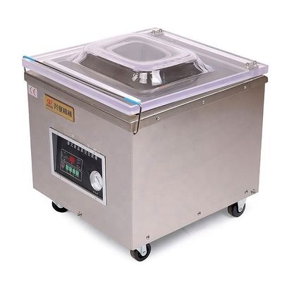 DZ-450 Tipo de escritorio Ahorrador de alimentos sellador de vacío para mariscos Alta velocidad 1 Pcs / Min
