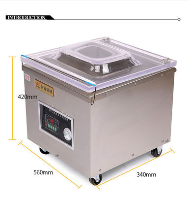 Máquina de embalaje industrial de polvo de café DZ-350 Máquina de embalaje de vacío pequeño