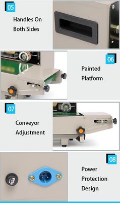 Cuadro Fr 900 Sellador de banda continua para productos de hierro y papel de aluminio